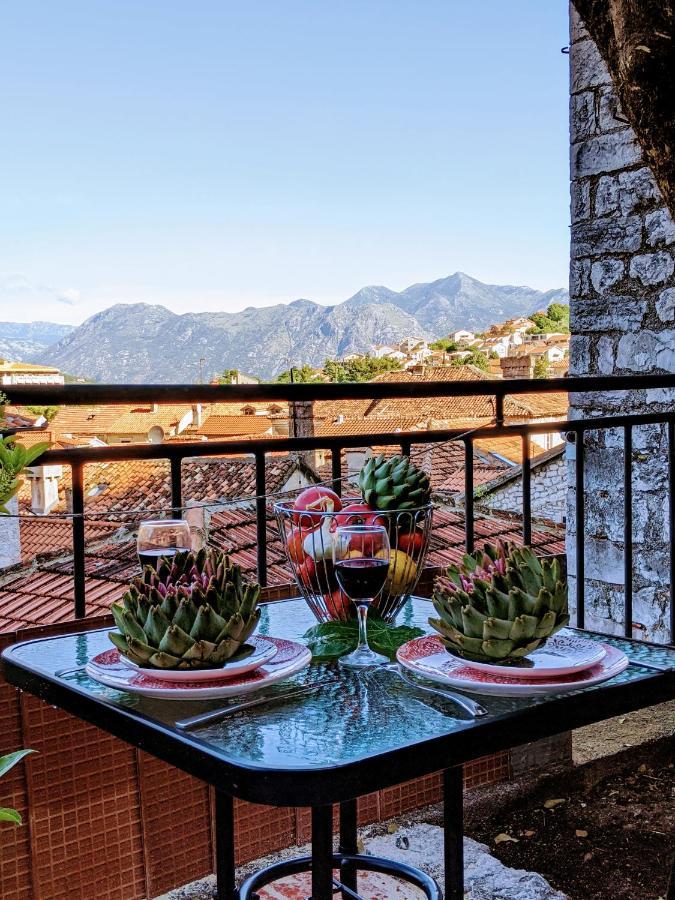 Best View! Rooftop With Garden - Old Town Nr404 Kotor Ngoại thất bức ảnh