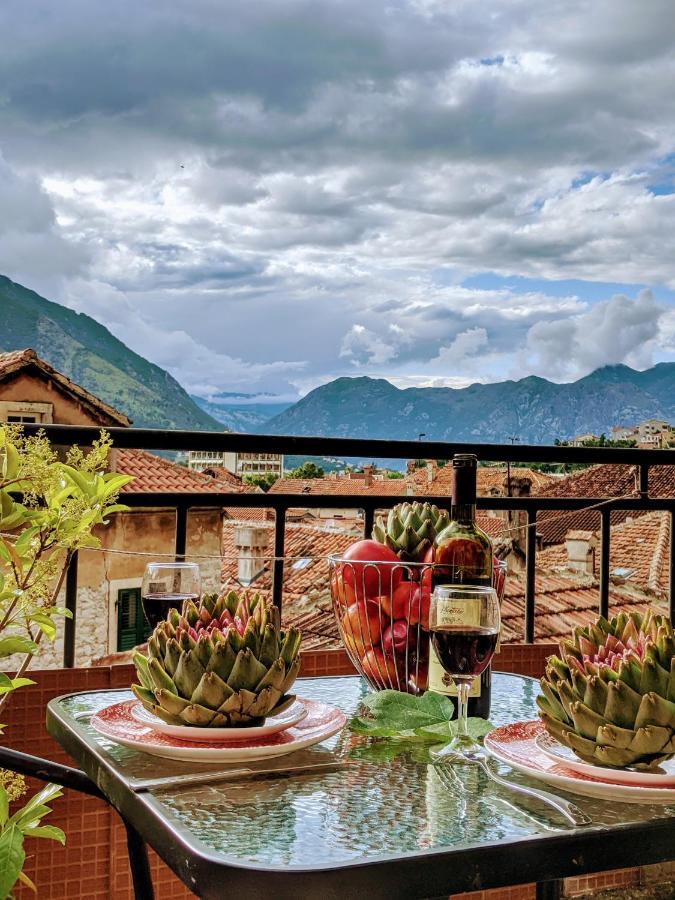 Best View! Rooftop With Garden - Old Town Nr404 Kotor Ngoại thất bức ảnh